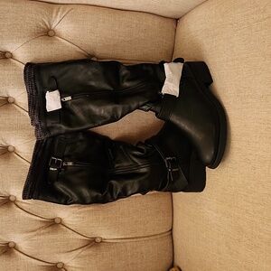 Brand New Pair Women's Riding Boots Size 9 Black